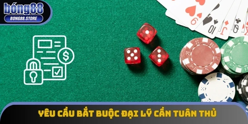 Yêu cầu bắt buộc đại lý cần tuân thủ Yêu cầu bắt buộc đại lý cần tuân thủ