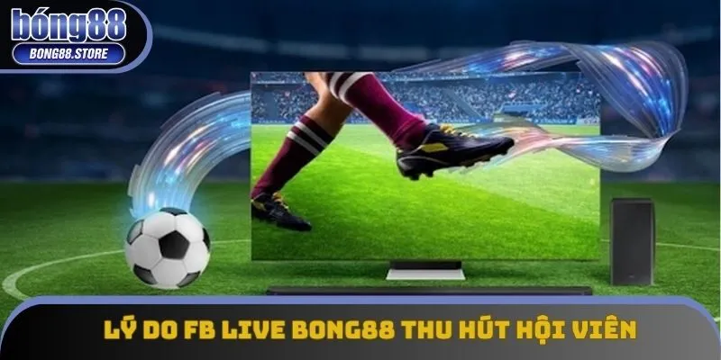 Lý do FB Live Bong88 thu hút hội viên Lý do FB Live Bong88 thu hút hội viên